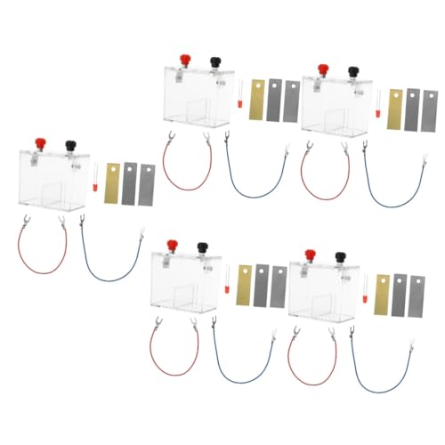 SOLUSTRE 5 Sätze Batterieexperimentelle Ausrüstung stromerzeugung stromversorgung Wissenschafts-Kit Wissenschaftsexperimente Kit zur Herstellung von Kartoffelbatterien Experimentierkasten von SOLUSTRE