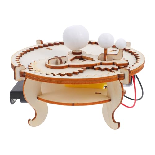 SOLUSTRE Astronomisches Lernspielzeug Für DIY Modell Des Sonnensystems Bauen Und Erkunden Der Beziehungen Zwischen Erde Mond Und Sonne Geeignet Für Wissenschaftliche Experimente In von SOLUSTRE