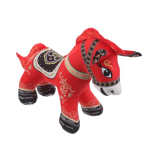 SOLUSTRE Chinesisches Tierkreiszeichen Pferd Plüschpuppe Weiches Kleines Kuscheltier Pferd für Dekoration Leichtes Tragbares Glücksbringer Stofftier für und Zuhause SOLUSTRE Chinesisches Tierkreiszeichen Pferd Plüschpuppe Weiches Kleines Kuscheltier Pferd für Dekoration Leichtes Tragbares Glücksbringer Stofftier für und Zuhause von SOLUSTRE