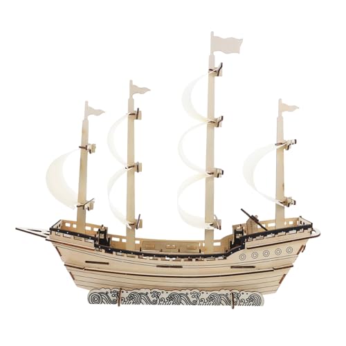 SOLUSTRE Holzpuzzle Segelboot Modell DIY Bausatz für Erwachsene Handgefertigtes Holzschiff Puzzle Dekoratives Segelschiff für Schreibtisch und Regal Fördert Kreativität und Geduld SOLUSTRE Holzpuzzle Segelboot Modell DIY Bausatz für Erwachsene Handgefertigtes Holzschiff Puzzle Dekoratives Segelschiff für Schreibtisch und Regal Fördert Kreativität und Geduld von SOLUSTRE