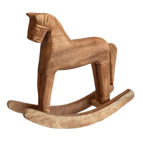 SOLUSTRE Kiefernholz -Schaukelpferd Steckenpferde Reiter Mädchen Sachen Party Desktop-Ornament Steckenpferd Modellierschmuck Urlaubsornamente Holzpferd hölzern Beige SOLUSTRE Kiefernholz -Schaukelpferd Steckenpferde Reiter Mädchen Sachen Party Desktop-Ornament Steckenpferd Modellierschmuck Urlaubsornamente Holzpferd hölzern Beige von SOLUSTRE