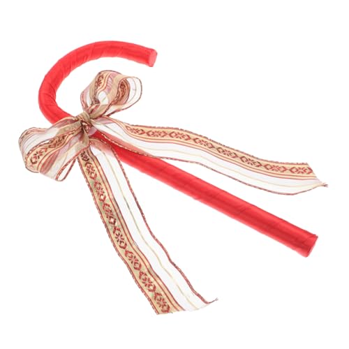 SOLUSTRE Kostüm-gehstock Mit Schleife Weihnachtskostüm-Requisite Rollenspiel-krücken Für Tanz Und Bühnenperformance Kinderfreundliche SOLUSTRE Kostüm-gehstock Mit Schleife Weihnachtskostüm-Requisite Rollenspiel-krücken Für Tanz Und Bühnenperformance Kinderfreundliche von SOLUSTRE