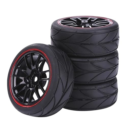 65mm 1/10 for RC Rennwagenreifen On Road Touring Drift Autoreifen Rad for Tamiya TT01 TT02 XV01 XV02 TA06 PTG-2 HPI HSP Kyosho von SONHWNGE