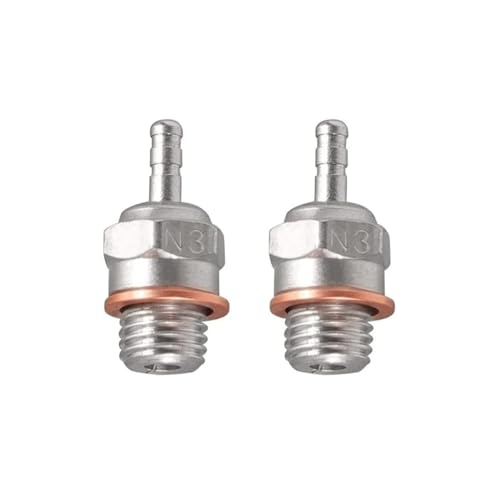 SONHWNGE 2 stücke 6 stücke N3 N4#3#4 Heißer Funken Glow Plug Ersetzen OS for HSP HPI Rot-Katze 1/8 1/10 RC Nitro Motoren Auto LKW Buggy(2pcs N3) von SONHWNGE