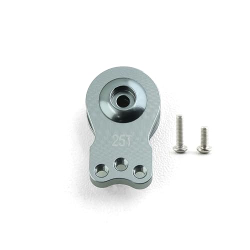 SONHWNGE 25T Metall Einstellbare Dämpfung Servo Arm Servo Horn for 1/10 RC Crawler Auto for Trax-xas TRX4 TRX6 Axial SCX10 Upgrade Teile(Titanium) von SONHWNGE