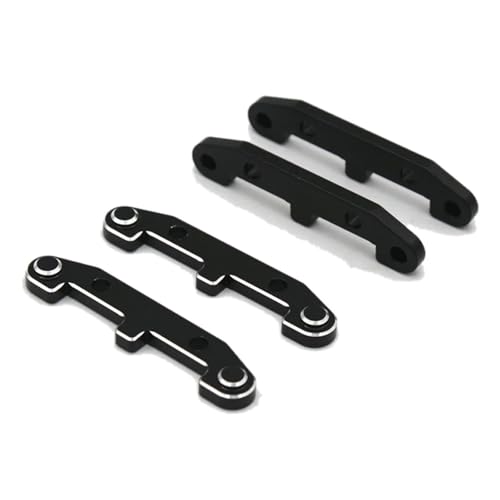 SONHWNGE 4Pcs Metall Lower Suspension Arm Montieren EA1005 for JLB Racing for Cheetah 11101 21101 J3 Geschwindigkeit 1/10 RC Auto Upgrade Teile von SONHWNGE