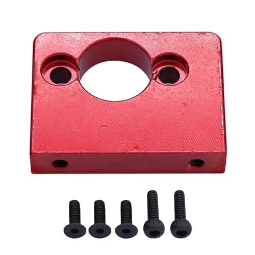 SONHWNGE Aluminiumlegierung Motorhalterung Basishalterung for SG1603 SG1604 UD1601 UD1602 1/16 RC Auto Ersatzteile Zubehör(Rood) von SONHWNGE