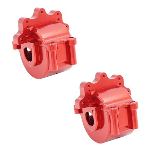 SONHWNGE Differentialgetriebegehäuse aus Aluminiumlegierung for SG1603 SG1604 SG1605 UD1601 UD1602 1/16 RC Auto-Ersatzteilzubehör(2PCS Red) von SONHWNGE