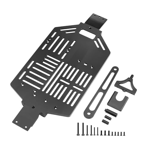 SONHWNGE Metall Chassis Körper Rahmen Bord for SG1603 SG1604 UD1601 UD1602 1/16 RC Auto Ersatzteile Zubehör(Zwart) von SONHWNGE