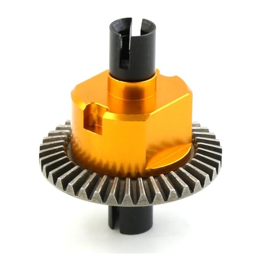 SONHWNGE Metall Differential 02024 for HSP 94106 94107 94108 94111 94122 94123 94166 94177 94188 1/10 RC Auto Upgrade Teile(Yellow) von SONHWNGE