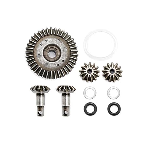 SONHWNGE Metall-Differential-Ringrad-Abtriebszahnradsatz 6882 5379 for Slash 4x4 Stampede Rustler HQ727 1/10 RC-Auto-Upgrade-Teile(1 Set) von SONHWNGE