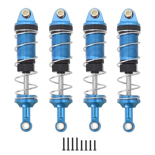 SONHWNGE Metall-Öl-Stoßdämpfer-Dämpfer for MN128 MN86K MN86KS MN128 MN86 MN86S MN G500 1/12 MJX 16208 16209 16210 RC-Auto-Upgrade-Teile(Blauw) von SONHWNGE