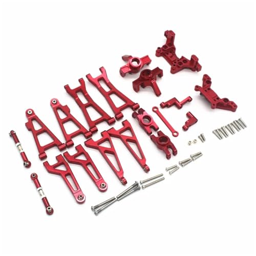 SONHWNGE Metall Querlenker Lenkblock Set for HBX 16889 16889A 16890 16890A SG1601 SG1602 1/16 RC Auto Upgrades Teile Kit von SONHWNGE