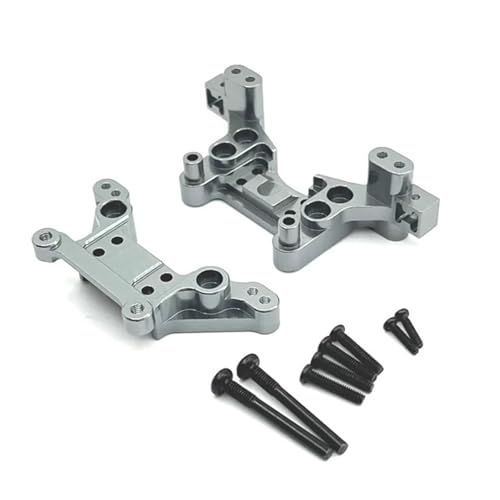 SONHWNGE Metall-Upgrade, vordere und hintere Aufhängungshalterungen, for MeiJ-iaXin 1/16 16207 16208 16209 16210 H16 RC-Autoteile(Dark Grey) von SONHWNGE