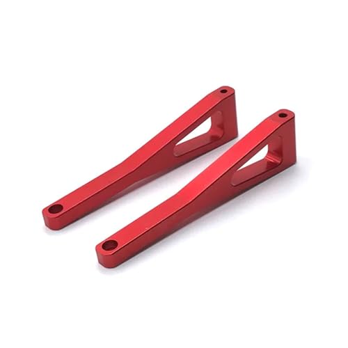 SONHWNGE Metall Upgrade Refit Hintere Obere Schwinge for WLtoys 104009 12401 12402 12403 12404 12409 RC Auto Teile(Rood) von SONHWNGE