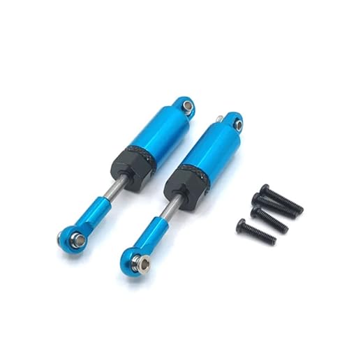 SONHWNGE Metall-Upgrade hydraulischer Stoßdämpfer for WPL C14 C24 B14 B24 for Hen-gLong for Fe-iYu for JJRC RC-Autoteile(Sky Blue) von SONHWNGE