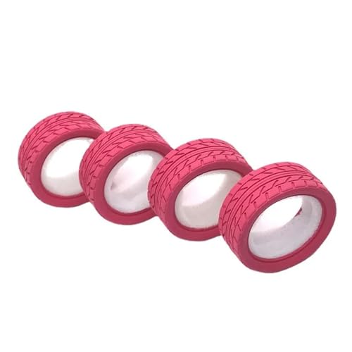 SONHWNGE Metall-Upgrade modifizierte Rennmuster-Reifen for WLtoys A949 A959 A969 A979 K929 RC-Autoteile(Pink) von SONHWNGE