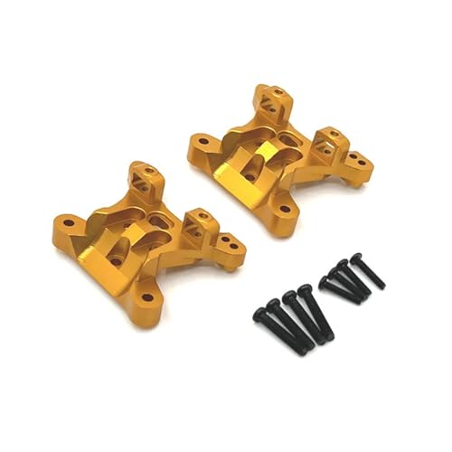 SONHWNGE Metall-Upgrade und -Modifikation, Stoßdämpfungshalterung, geeignet for SCY 1/16 for JJRC RC-Autoteile(Yellow) von SONHWNGE