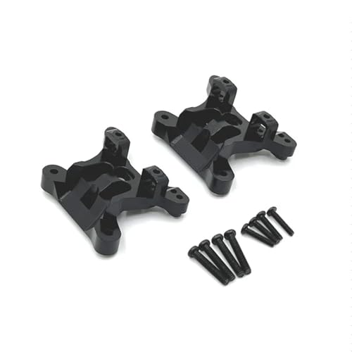 SONHWNGE Metall-Upgrade und -Modifikation, Stoßdämpfungshalterung, geeignet for SCY 1/16 for JJRC RC-Autoteile(Zwart) von SONHWNGE