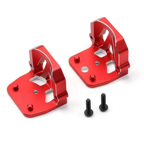 SONHWNGE Metall verbesserte Motorhalterung Sitz schnelle Demontage for 1/5 X-Maxx XMAXX 6S 8S 1/6 XRT RC Auto Upgrade Teile(Ordinary Red) von SONHWNGE