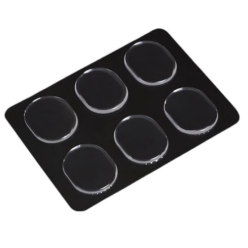 SONHWNGE Neue 6 Teile/Satz Snare Drum Mute Pad Trommel Dämpfer Gel Pads Snare Drum Schalldämpfer Stumm Transparent Percussion Instrument Zubehör von SONHWNGE