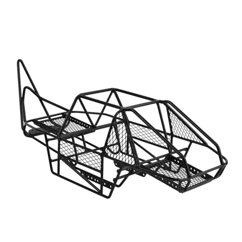 SONHWNGE Stahl Roll Käfig Rahmen Körper Schwarz Chassis for Axial SCX10 90027 90022 1/10 RC Rock Car Crawler Klettern LKW Teile von SONHWNGE