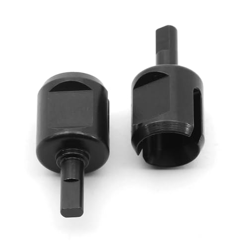 SONHWNGE Stahlgetriebe-Gelenkbecher, Differentialbecher, Diffbecher for Tam-iya TT01 TT02 DT03 DF02 TT02B 1/10 RC-Auto-Upgrade-Teile(2pcs) von SONHWNGE