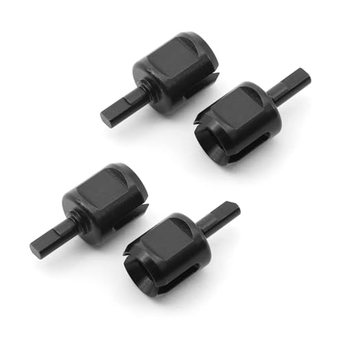 SONHWNGE Stahlgetriebe-Gelenkbecher, Differentialbecher, Diffbecher for Tam-iya TT01 TT02 DT03 DF02 TT02B 1/10 RC-Auto-Upgrade-Teile(4pcs) von SONHWNGE