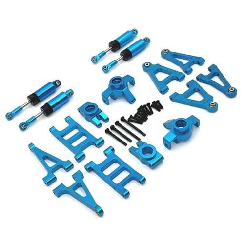 SONHWNGE Verwendet for MJX 1/14 14301 14302 14303 RC Auto Teile Metall Upgrade Und Modifikation Kit Ersatzteile(Sky Blue) von SONHWNGE