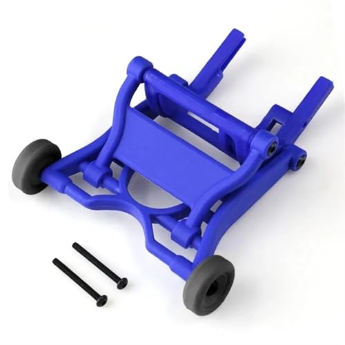 SONHWNGE Wheelie Bar 3678 3678X for 1/10 Slash 2WD Rustler Stampede Bandit Ford F-150 RC Auto Upgrade Teile Zubehör(Blauw) von SONHWNGE