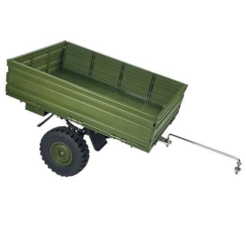 SONHWNGE for LDRC LD-P06 LD P06 Unimog RC Auto Anhänger Fracht Träger 1/12 RC LKW Auto Ersatzteile Zubehör(Green) von SONHWNGE