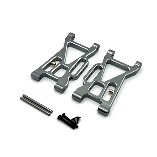 SONHWNGE for MJX 10208 Metall Front Lower Suspension Arm Swing Arm 1/10 RC Auto Upgrade Teile Zubehör(Grey) von SONHWNGE