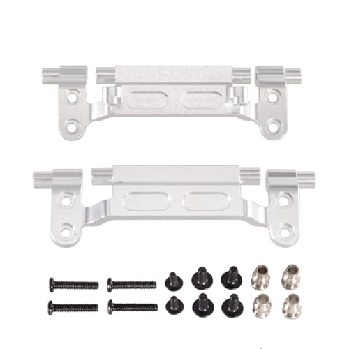 SONHWNGE for MN Modell 1/12 MN168 MN78 RC Auto Teile Zubehör Metall Upgrade Zugstange Sitz Brücke Ruder Sitz(Silver) von SONHWNGE