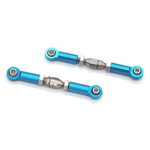 SONHWNGE for SCY 16101 16102 16103 16104 16106 16201 RC 1/16 Metall-Upgrade-Lenkverbindungsteile for ferngesteuerte Autos(Sky Blue) von SONHWNGE