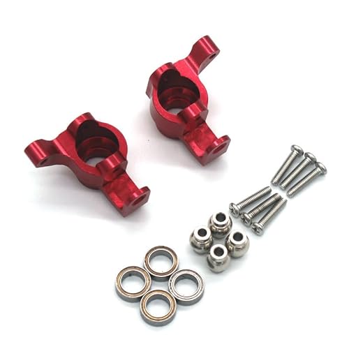 SONHWNGE for SCY 16101 16102 16103 16104 16106 16201 RC 1/16 Metall-Upgrade-Teile for ferngesteuerte Auto-Lenkbecherteile(Rood) von SONHWNGE