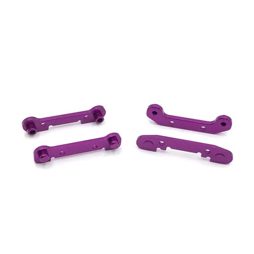 SONHWNGE for Wltoys 144001 144002 144010 124007 124016 124017 124018 124019 Metall Vorder- und Hinterarmhalterung Code RC Auto Upgrade Teile(Purple) von SONHWNGE