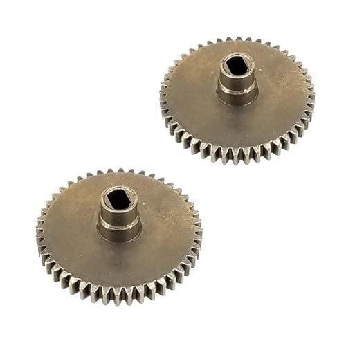 SONHWNGE for Wltoys Upgrade 2845 4300KV Bürstenlosen Motor Mit 0.7 * 19T Ritzel Und Halterung Set for 124016/124017(Steel Spur Gear) von SONHWNGE