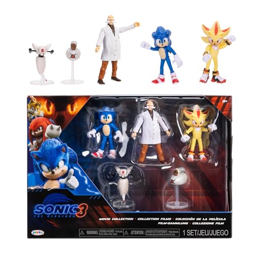 Sonic 3 Movie- 6,3 cm Figur Multipack Wave 3 Sonic 3 Movie- 6,3 cm Figur Multipack Wave 3 von SONIC THE HEDGEHOG