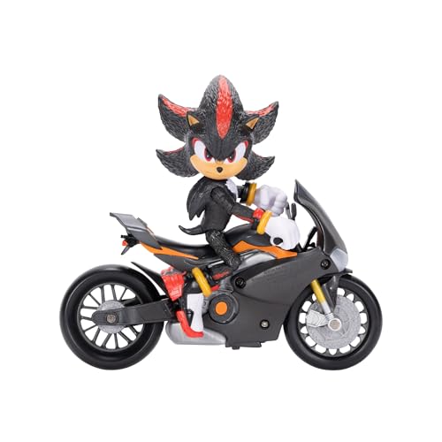 Sonic 3 der Film Shadow-Figur, 15 cm, beweglich, inklusive Shadow-Mobile von Jakks Pacific von SONIC THE HEDGEHOG