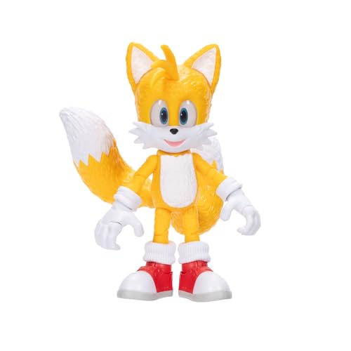 Sonic 424004 3 Movie 12,7 cm Tails The Hedgehog The Hedgehog Actionfigur, Bunt, 13cm von SONIC THE HEDGEHOG