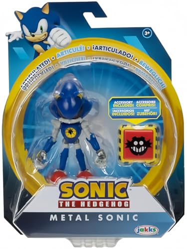 Sonic The Hedgehog 10,2 cm bewegliche Actionfiguren-Kollektion (Figur wählen) (Metal Sonic) von SONIC THE HEDGEHOG