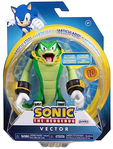 Sonic The Hedgehog 4" Articulated Action Figure Collection (Vector) von SONIC THE HEDGEHOG