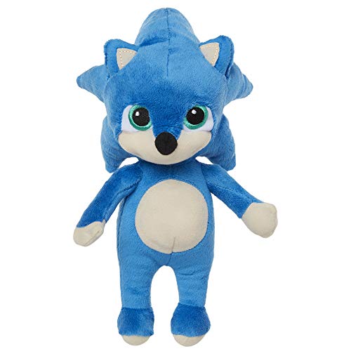 iBaste-Makeup Tasche Sonic Movie - 400284 Plüsch Baby Sonic Figur, 20 cm, Kuscheltier von SONIC THE HEDGEHOG