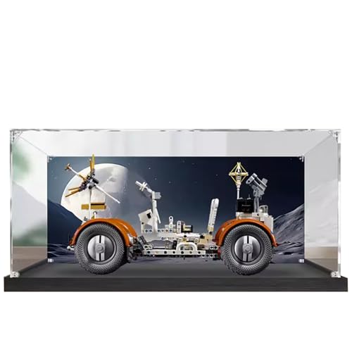 Acryl-Vitrine für Lego 42182 Lunar Rover, staubdichte Box, Aufbewahrungsbox, transparente Box, Displaybox kompatibel mit Lego 42182 (nur Hülle, kein Modell (lackiert 3 mm) von SONNIES