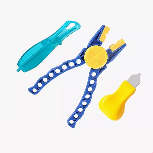 Bausteine Werkzeug Kit, Ziegeltrennwerkzeuge Kompatibel mit Lego, Ziegeltrenner, Mehrzweckhammer, Fingergriffe, Blockzange (Option 6) von SONNIES