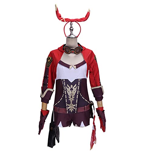 SOOYOOYOO Amber Cosplay Performance Kleidung Bequeme Stoffe Outfits Fantasy Geschenk für Unisex von SOOYOOYOO