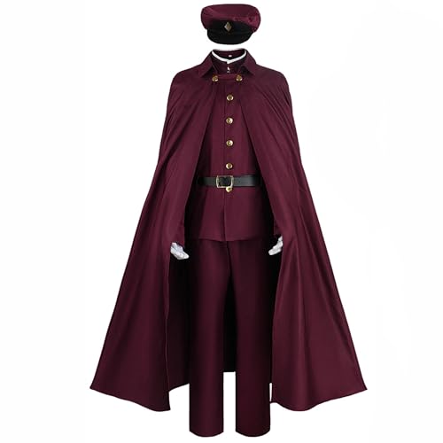 SOOYOOYOO Bungo Stray Dogs Cosplay Suehiro Tetcho Kostüm Anime Charaktere Performance Kleidung Halloween Ankleide Outfits für Unisex von SOOYOOYOO