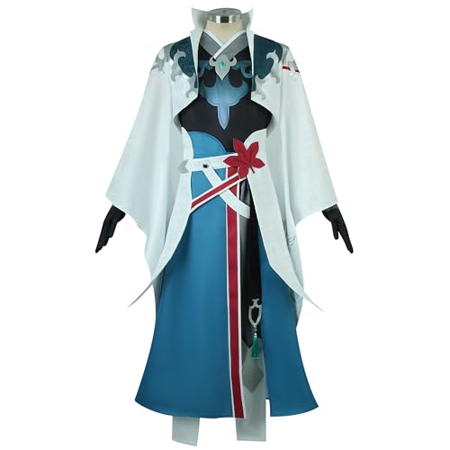 SOOYOOYOO Honkai Star Rail Cosplay Dan Feng Costume Anime Charaktere Halloween Outfits Komplettes Set für Unisex von SOOYOOYOO