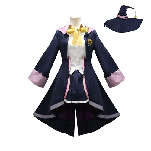 SOOYOOYOO Kostüm Cosplay Elaina Anime Charaktere Halloween Outfits Komplettes Set für Unisex von SOOYOOYOO