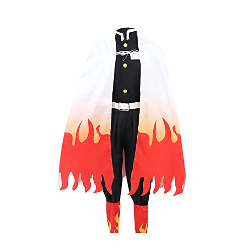 SOOYOOYOO Rengoku Kyoujurou Cosplay Fun-Bekleidung Performance Outfits Fantasy-Geschenk Für Unisex-Fans【Das Fun-Bekleidung Wird Nicht Verkauft Oder Von Rengoku Kyoujurou】 von SOOYOOYOO